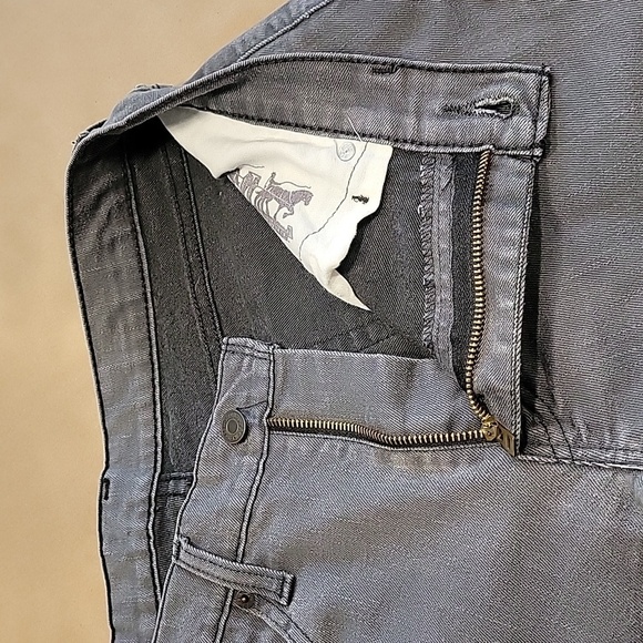Levi’s 511 Size 32x36 Gray Slim Fit Jeans, Gently Used Condition - Picture 9 of 16